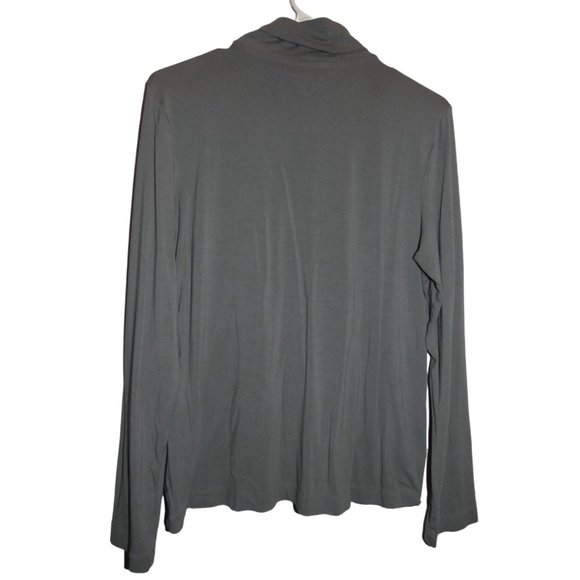 Women's Light Grey Turtleneck, Chico's, Size Large - Picture 2 of 4